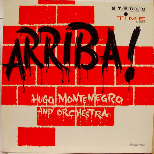 Hugo Montenegro-"Arriba!" 1960 Original LP MONO Latin LP TIME Label