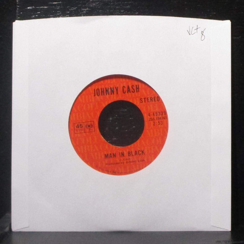 Johnny Cash-"The Man in Black" 1971 Original 45rpm Stereo NM!
