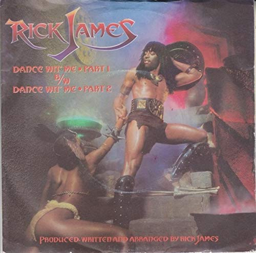 Rick James-"Dance Wit' Me" 1982 Original PS 45rpm Gordy FUNK BOOGIE
