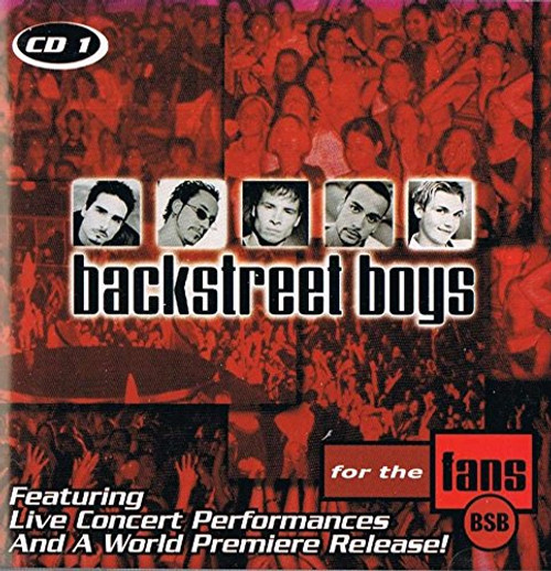 Backstreet Boys-"For the Fans" CD 1 BURGER KING 2000 Limited Edition CD