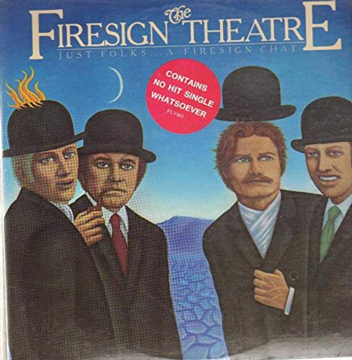 The Firesign Theatre-"Just Folks. A Firesign Chat" 1977 Original LP Comedy NM