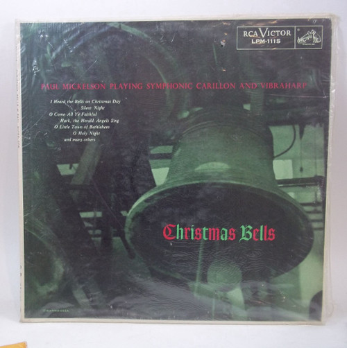 Paul Mickelson-"Christmas Bells" 1955 Original MONO Holiday LP BILLY GRAHAM