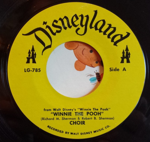 Sterling Holloway-"The Music from Walt Disney's Winnie The Pooh" 1966 45rpm