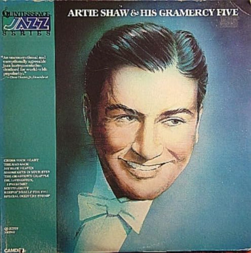 Artie Shaw & His Gramercy Five-Self-Titled 1979 Re. QUINTESSENCE JAZZ LP SHRINK