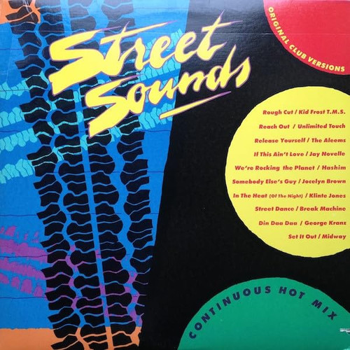 Various-"Street Sounds" 1984 LP Old-School FREESTYLE ELECTRO LP JCI