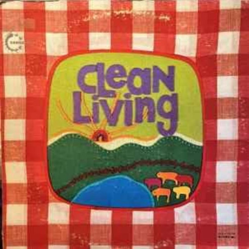 Clean Living-Self-Titled 1972 Original 1st COUNTRY ROCK LP Inner VANGUARD