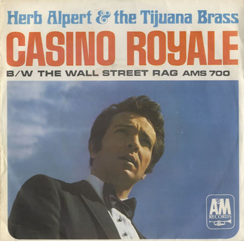 Herb Alpert & The Tijuana Brass-"Casino Royale" 1967 Original PS 45rpm