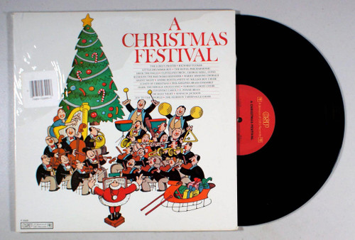 Various-"A Christmas Festival" 1981 LP MAHALIA JACKSON CLEVELAND ORCH. SIMEONE+