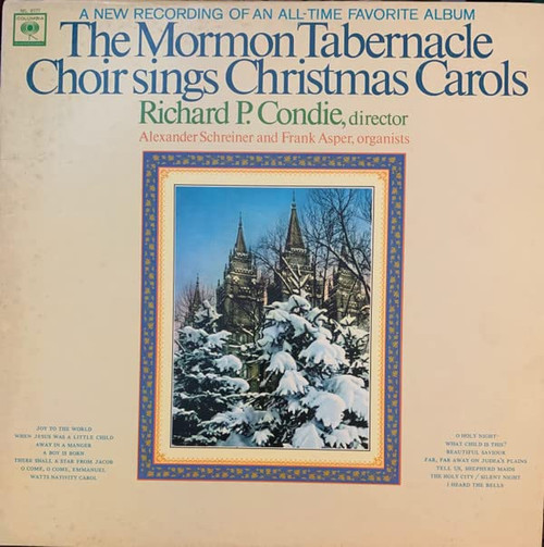 Richard Condie & The Mormon Tabernacle Choir-"Sings Christmas Carols" Re. LP