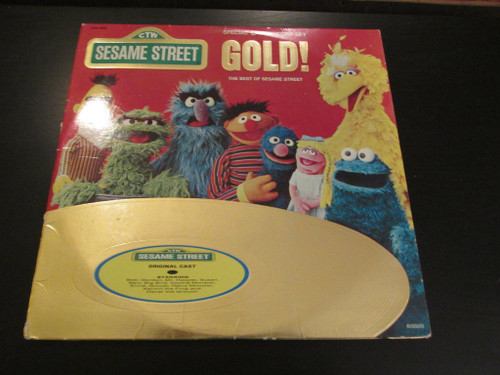 "Sesame Street Gold" 1977 Original 2LP MUPPETS Children's Television Workshop