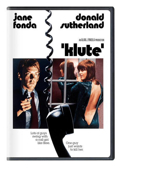 "Klute" 1971 DVD DONALD SUTHERLAND JANE FONDA See Description