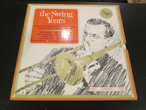 Various-"The Swing Years" 1965 6LP BOX SET Big Band Jazz READER'S DIGEST Stereo