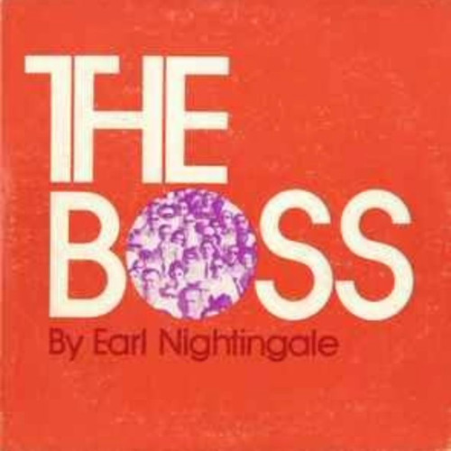 Earl Nightingale-"The Boss" 1972 Original 33 1/3 PICTURE SLEEVE 7" Self-Help