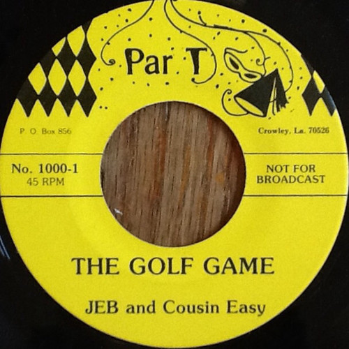 JEB and Cousin Easy-"The Golf Game" 1968 Original 45rpm COMEDY NOVELTY Par T