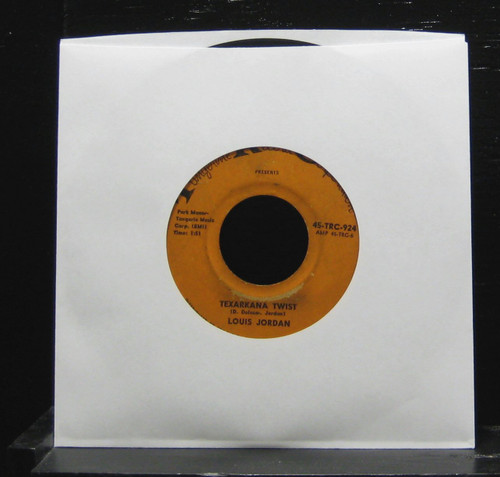 Louis Jordan-"Texarkana Twist/You're My Mule" 1962 Original 45rpm TANGERINE