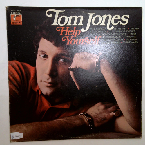 Tom Jones-"Help Yourself" 1968 Original LP SHRINK WRAP HYPE STICKER