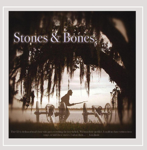 Lou Josie-"Stones & Bones" 2008 CD CIVIL WAR Music & Dialogue RARE