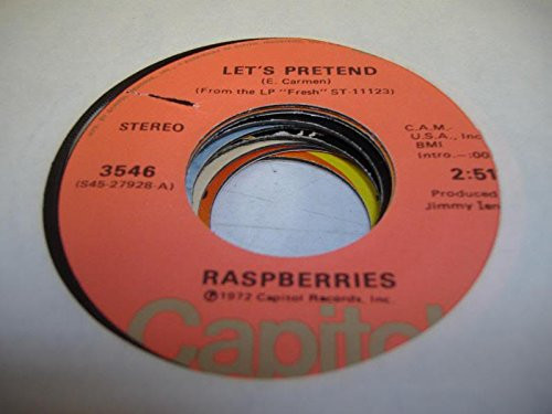 Raspberries-"Let's Pretend" 1973 Original 45rpm POWER POP R.I.P. Eric Carmen