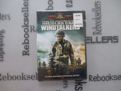 "Windtalkers" 2002 DVD NICHOLAS CAGE MARK RUFFALO Navajo Code WWII