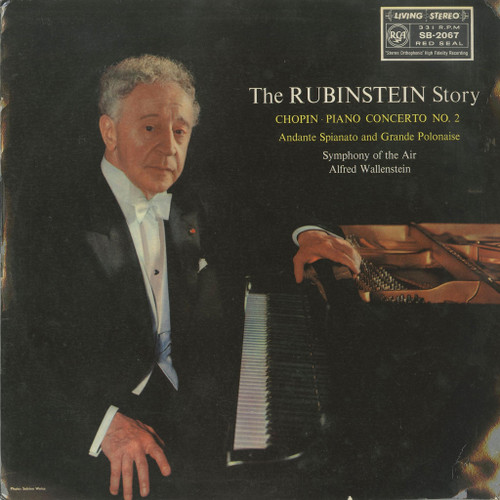 Artur Rubinstein-"The Rubinstein Story-"Chopin: Concerto No. 2" 1959 MONO LP