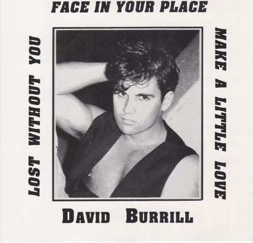 David Burrill-"Face in Your Place" 1993 CD AUTOGRAPHED Gay Interest TECHNO HOUSE