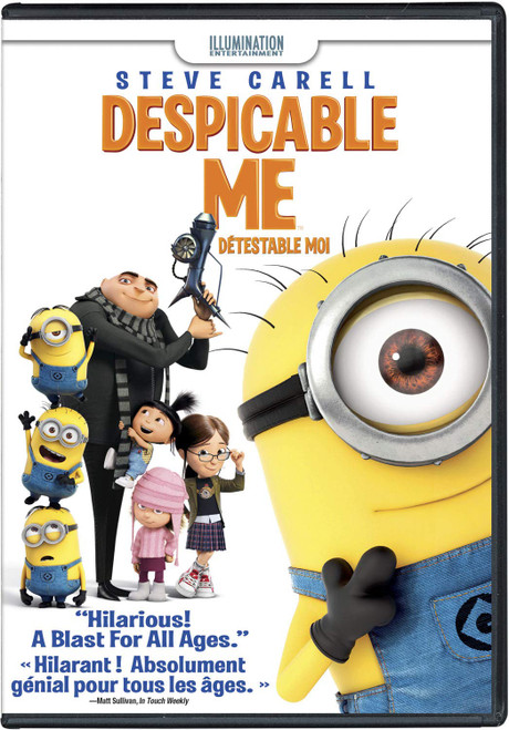 "Despicable Me" Single-Disc Edition 2010 DVD STEVE CARELL