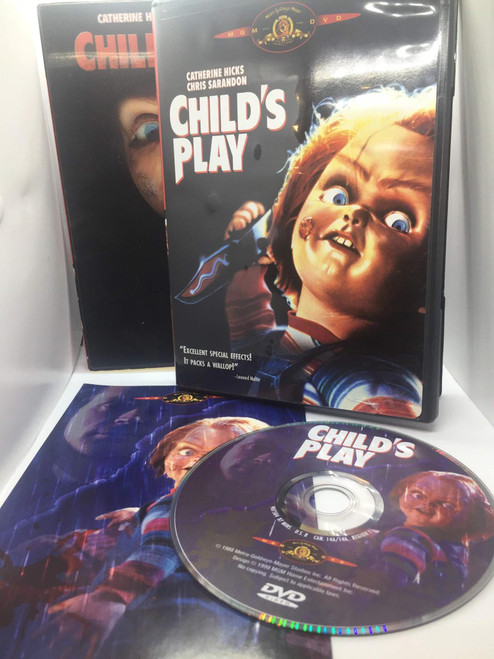 "Child's Play" DVD CATHERINE HICKS CHRIS SARANDON Horro