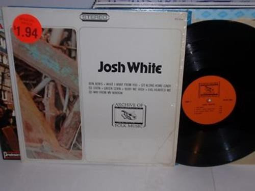 Josh White-Self-Titled-Everest Archive of Folk Music LP FOLK BLUES Shrink NM