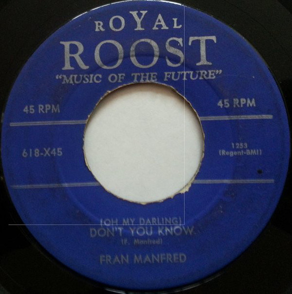 Fran Manfred-(Oh My Darling) Don't You Know 45rpm