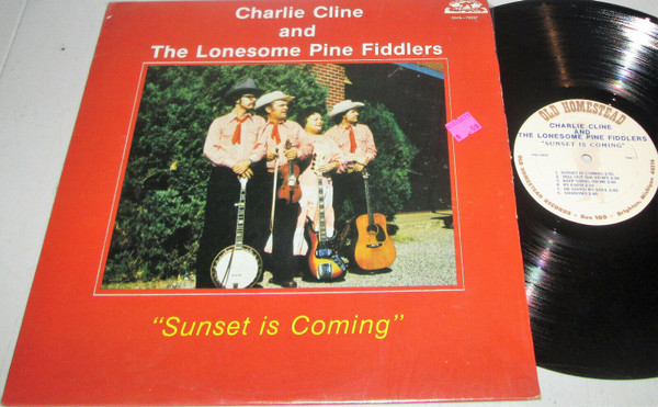 Charlie Cline & The Lonesome Pine Fiddlers-Sunset is Coming BLUEGRASS LP SHRINK 