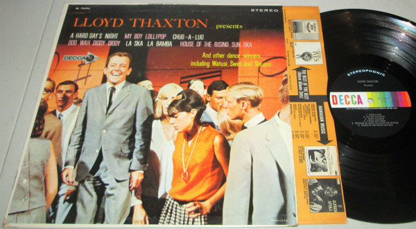 "Lloyd Thaxton Presents" BILLY STRANGE & THE FLOWERS 1964 Original LP STEREO!