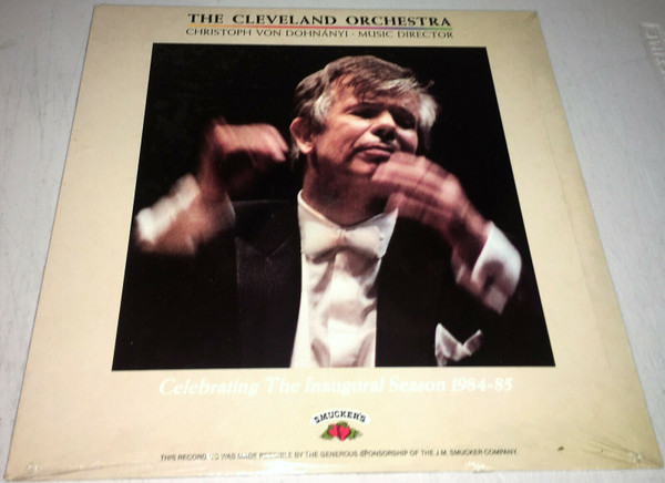 Cleveland Orchestra-SEALED LP-"..The Inaugural Season 1984-85" LP VON DOHNANYI 