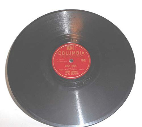 78 RPM, Benny Goodman, Jersey Bounce, Columbia 38062, 1942