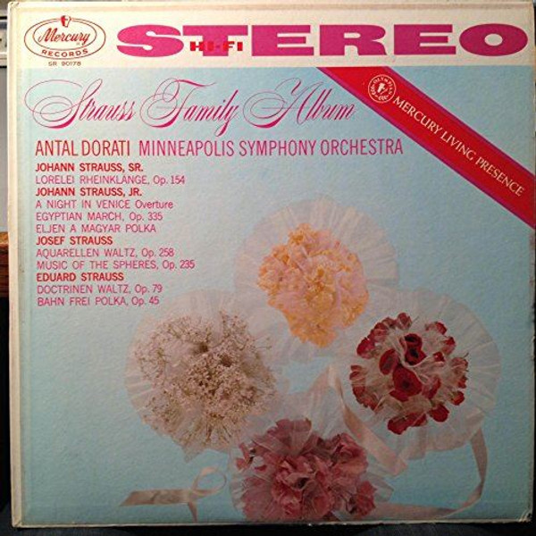 ANTAL DORATI STRAUSS FAMILY ALBUM vinyl record [Vinyl] Antal Dorati