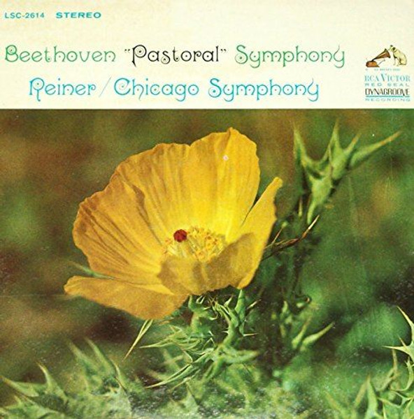 Beethoven - Pastoral Symphony - 12" vinyl LP - Reiner RCA Victor Stereo sd LSC-2