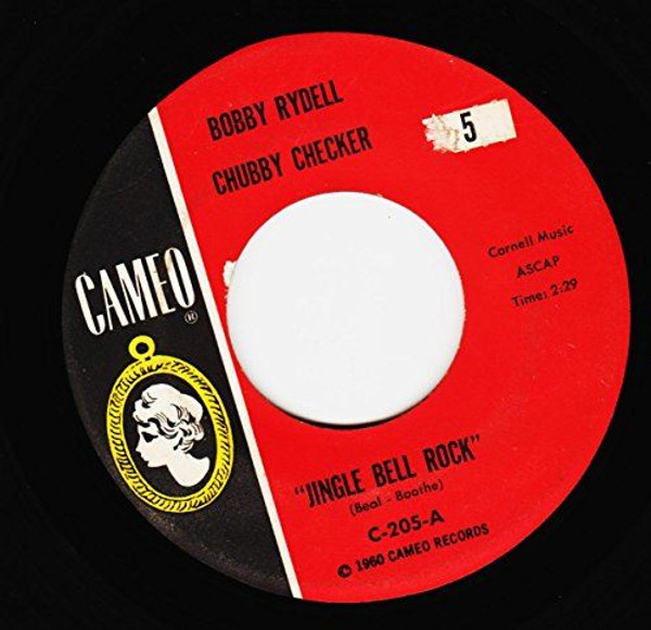 BOBBY RYDELL & CHUBBY CHECKER jingle bell rock / imitations 7" Used_VeryGood C 2