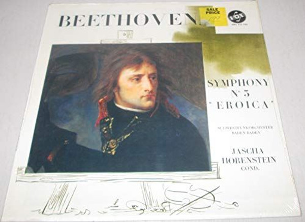 Jascha Horenstein Conducts Beethoven Symphony No.3 "Eroica" [Vinyl]