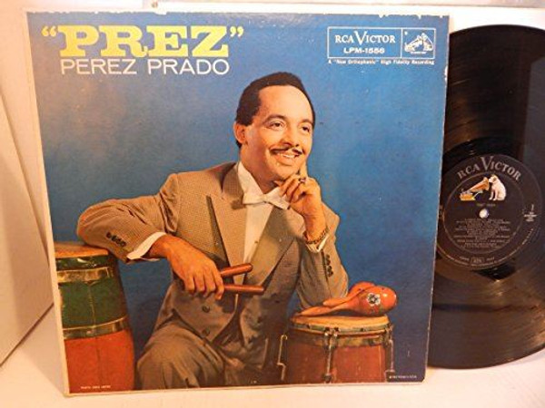 Perez Prado-"Prez" 1968 Original MAMBO LP INNER SLEEVE MONO!