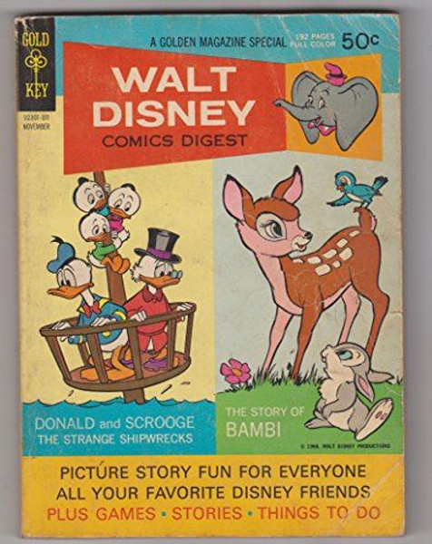 Walt Disney Comic Digest No. 5 [Paperback] CARL BARKS