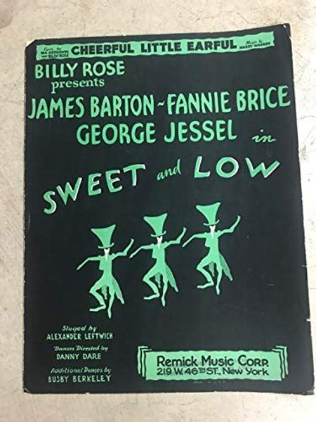 Sheet music (1) from this Broadway show. Songs: Cheerful Little Earful. Music by