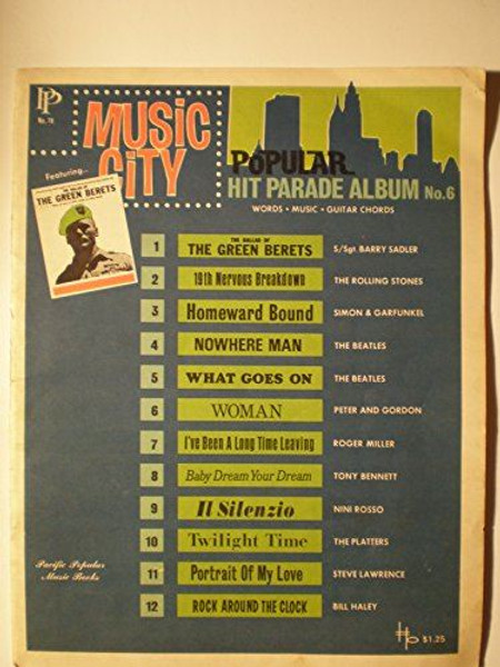 MUSIC CITY No. 79 * POPULAR HIT PARADE ALBUM No. 6 [Paperback]