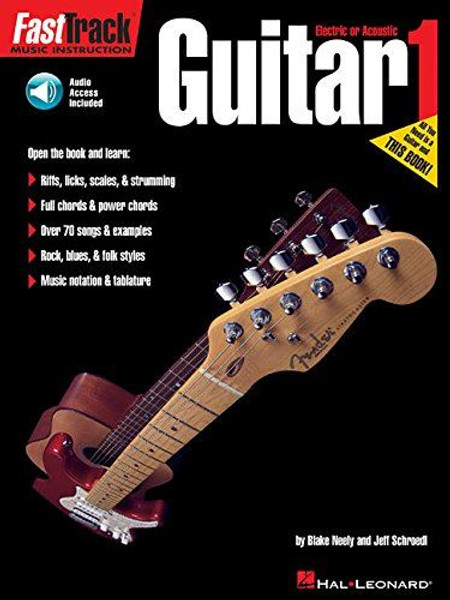 FastTrack Guitar Method - Book 1 (FastTrack Music Instruction) [Paperback] Schro