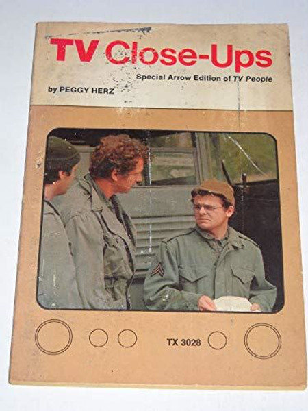Peggy Herz-"TV Close-Ups" 1975 Paperback Book MASH Scholastic