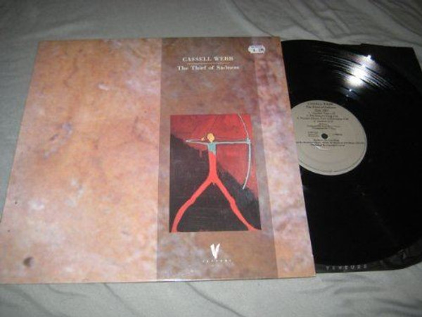 Cassell Webb-"The Thief of Sadness" 1988 Original LP HYPE STICKER INNER!