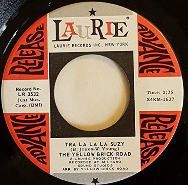 The Yellow Brick Road-"Tra La La La Suzy" 1969 BUBBLEGUM 45rpm PROMO