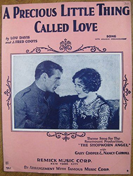 A Precious Little Thing Called Love (Gary Cooper Cover) (Sheet Music) [Sheet mus