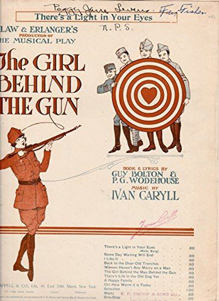 The Girl Behind The Gun - [Sheet music] Ivan Garyll