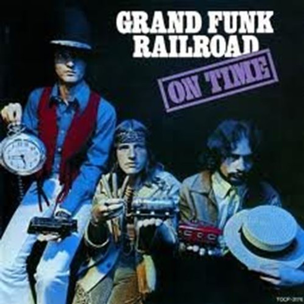 The Grand Funk Railroad-"On Time" 1969 Original GREEN-LABEL LP