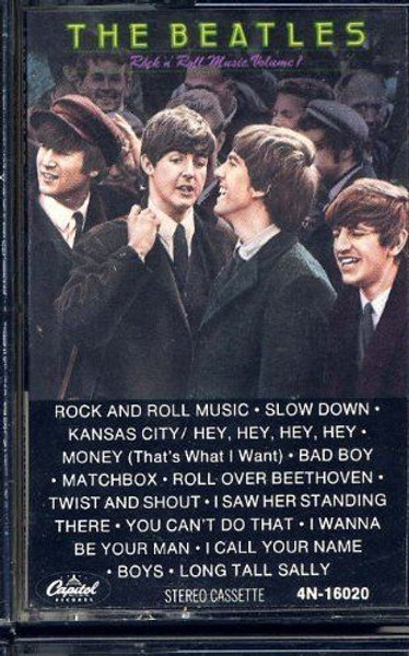 The Beatles: "Rock 'N' Roll Music, Vol. 1" 1980 Cassette Tape