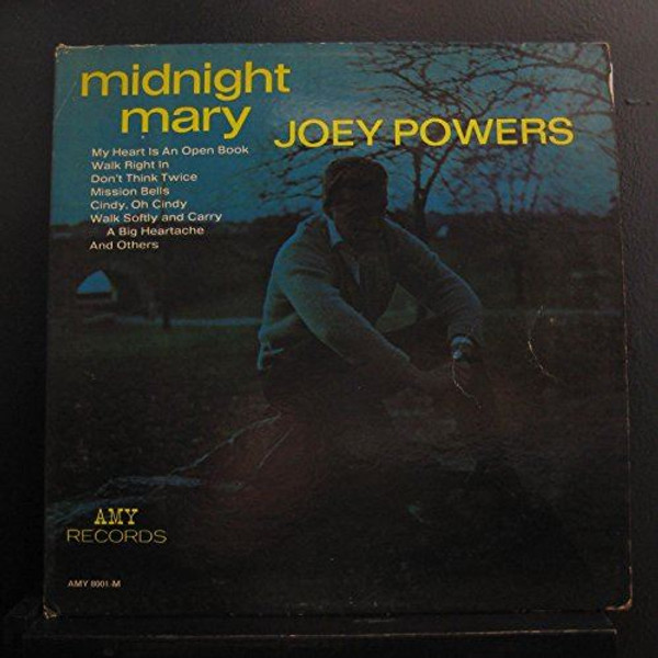 Joey Powers-"Midnight Mary" 1964 Original MONO TEENER LP AMY Label